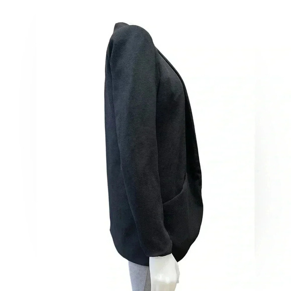ONLY Open Blazer Cardigan Black Size 38/Medium - Picture 3 of 9